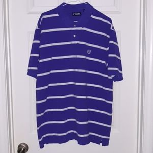 💥2/$25 bundle Chaps xxl purple stripe polo